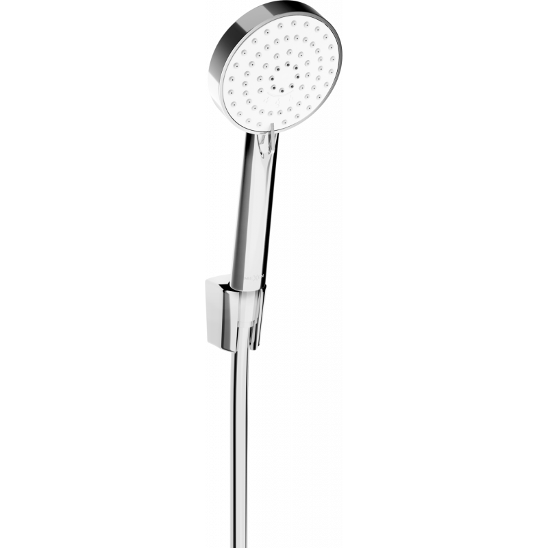 Mexen R-75 zestaw prysznicowy punktowy, chrom/biały - 785755052-02