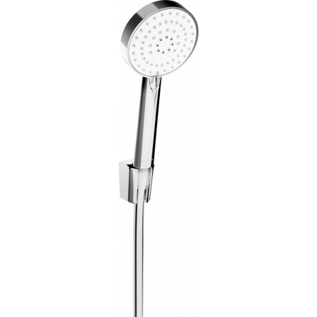 Mexen R-75 zestaw prysznicowy punktowy, chrom/biały - 785755052-02