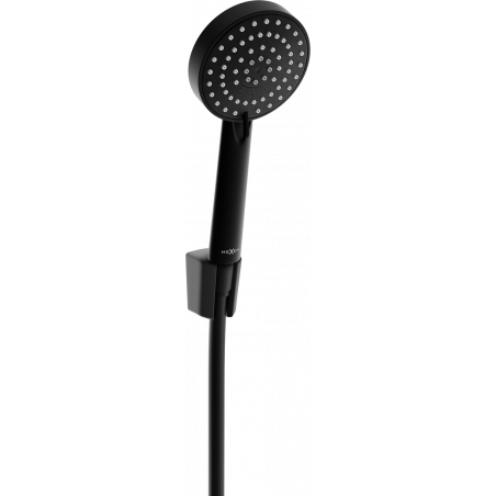 Mexen R-75 zestaw prysznicowy punktowy, czarny - 785755052-70