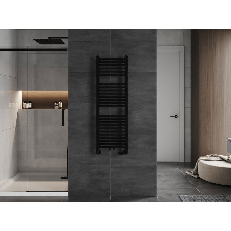 Mexen Mars grzejnik łazienkowy 1200 x 400 mm, 439 W, czarny - W110-1200-400-00-70