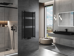 Mexen Mars grzejnik łazienkowy 1200 x 600 mm, 617 W, czarny - W110-1200-600-00-70