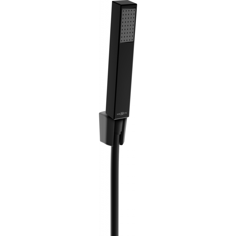 Mexen R-77 zestaw prysznicowy punktowy, czarny - 785775052-70