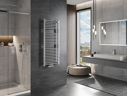 Mexen Mars grzejnik łazienkowy 1200 x 500 mm, 417 W, chrom - W110-1200-500-00-01