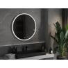 Mexen Gobi lustro łazienkowe podświetlane, okrągłe 90 cm, LED 6000K, antypara - 9801-090-090-611-00