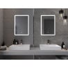 Mexen Navia lustro łazienkowe podświetlane 50 x 70 cm, LED 6000K, antypara - 9803-050-070-611-00