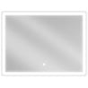 Mexen Navia lustro łazienkowe podświetlane 80 x 60 cm, LED 6000K, antypara - 9803-080-060-611-00
