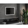 Mexen Navia lustro łazienkowe podświetlane 80 x 60 cm, LED 6000K, antypara - 9803-080-060-611-00