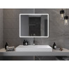 Mexen Navia lustro łazienkowe podświetlane 100 x 80 cm, LED 6000K, antypara - 9803-100-080-611-00