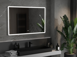 Mexen Navia lustro łazienkowe podświetlane 120 x 80 cm, LED 6000K, antypara - 9803-120-080-611-00