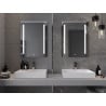 Mexen Remi lustro łazienkowe podświetlane 60 x 80 cm, LED 6000K, antypara - 9804-060-080-611-00
