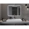 Mexen Sun lustro łazienkowe podświetlane 100 x 80 cm, LED 6000K, antypara - 9807-100-080-611-00