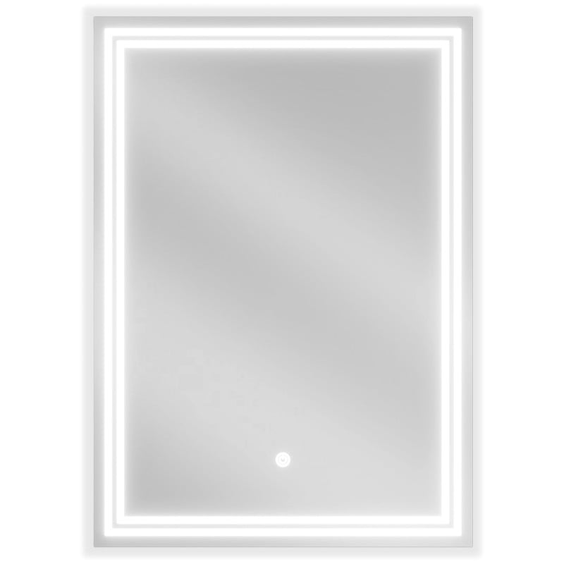 Mexen Taco lustro łazienkowe podświetlane 50 x 70 cm, LED 6000K, antypara - 9805-050-070-611-00