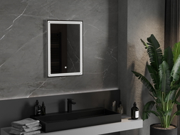 Mexen Taco lustro łazienkowe podświetlane 50 x 70 cm, LED 6000K, antypara - 9805-050-070-611-00