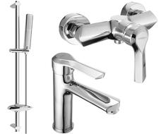 Mexen Sabre DB72 zestaw prysznicowy, chrom - 72104DB72-00