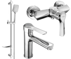 Mexen Sabre DF62 zestaw prysznicowy, chrom - 72104DF62-00