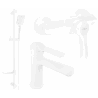 Mexen Sabre DF62 zestaw prysznicowy, biały - 72104DF62-20