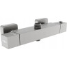 Mexen Cube termostatyczna bateria prysznicowa,  gun gray szczotkowany - 77250-66