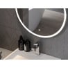 Mexen Gobi lustro łazienkowe podświetlane, okrągłe 80 cm, LED 6000K, antypara - 9801-080-080-611-00