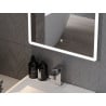 Mexen Navia lustro łazienkowe podświetlane 80 x 60 cm, LED 6000K, antypara - 9803-080-060-611-00