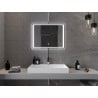 Mexen Zusa lustro łazienkowe podświetlane 80 x 60 cm, LED 6000K, antypara - 9808-080-060-611-00