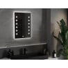 Mexen Ner lustro łazienkowe podświetlane 50 x 70 cm, LED 6000K, antypara - 9809-050-070-611-00
