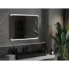 Mexen Nida lustro łazienkowe podświetlane 100 x 80 cm, LED 6000K, antypara - 9806-100-080-611-00