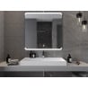 Mexen Nida lustro łazienkowe podświetlane 100 x 100 cm, LED 6000K, antypara - 9806-100-100-611-00