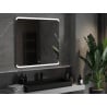 Mexen Nida lustro łazienkowe podświetlane 100 x 100 cm, LED 6000K, antypara - 9806-100-100-611-00
