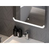 Mexen Nida lustro łazienkowe podświetlane 140 x 80 cm, LED 6000K, antypara - 9806-140-080-611-00