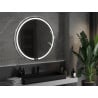 Mexen Rose lustro łazienkowe podświetlane, okrągłe 100 cm, LED 6000K, antypara - 9810-100-100-611-00