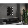 Mexen Dona lustro łazienkowe podświetlane 50 x 70 cm, LED 6000K, antypara - 9818-050-070-611-00