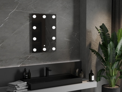 Mexen Dona lustro łazienkowe podświetlane 50 x 70 cm, LED 6000K, antypara - 9818-050-070-611-00