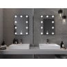 Mexen Dona lustro łazienkowe podświetlane 50 x 70 cm, LED 6000K, antypara - 9818-050-070-611-00