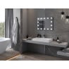 Mexen Dona lustro łazienkowe podświetlane 80 x 60 cm, LED 6000K, antypara - 9818-080-060-611-00