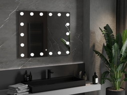 Mexen Dona lustro łazienkowe podświetlane 100 x 80 cm, LED 6000K, antypara - 9818-100-080-611-00