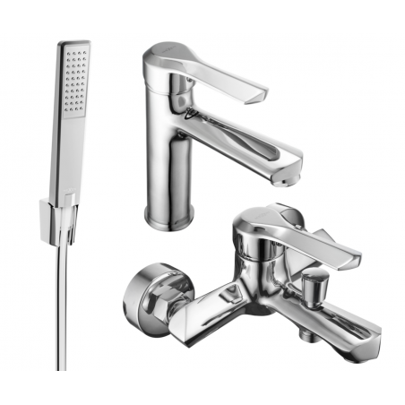 Mexen Sabre R72 zestaw wannowy, chrom - 72103R72-00