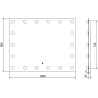 Mexen Dona lustro łazienkowe podświetlane 100 x 80 cm, LED 6000K, antypara - 9818-100-080-611-00