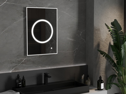 Mexen Koga lustro łazienkowe podświetlane 50 x 70 cm, LED 6000K, antypara - 9821-050-070-611-00