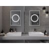 Mexen Koga lustro łazienkowe podświetlane 50 x 70 cm, LED 6000K, antypara - 9821-050-070-611-00