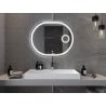 Mexen Umba lustro łazienkowe podświetlane z lusterkiem kosmetycznym 100 x 80 cm, LED 6000K, antypara - 9822-100-080-611-00