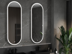 Mexen Bono lustro łazienkowe podświetlane 55 x 155 cm, LED 6000K, antypara - 9816-055-155-611-00