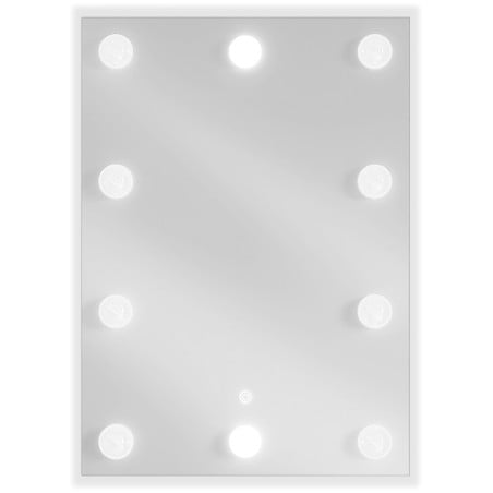 Mexen Dona lustro łazienkowe podświetlane 50 x 70 cm, LED 6000K, antypara - 9818-050-070-611-00