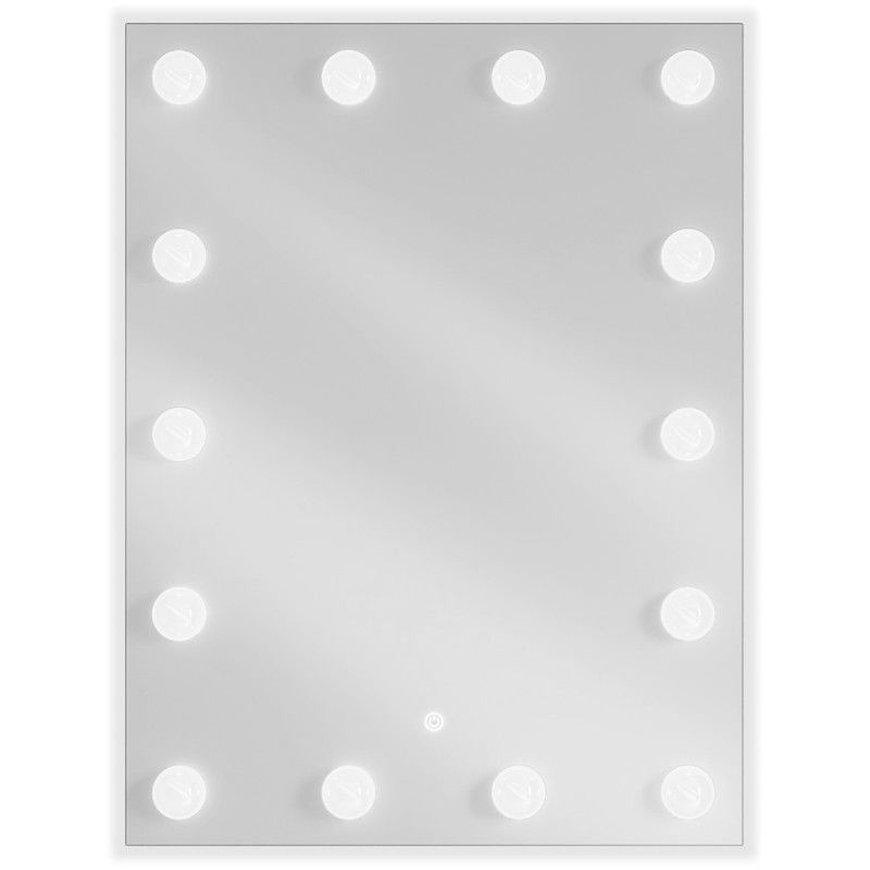 Mexen Dona lustro łazienkowe podświetlane 60 x 80 cm, LED 6000K, antypara - 9818-060-080-611-00