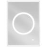 Mexen Koga lustro łazienkowe podświetlane 50 x 70 cm, LED 6000K, antypara - 9821-050-070-611-00