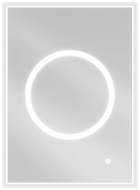 Mexen Koga lustro łazienkowe podświetlane 50 x 70 cm, LED 6000K, antypara - 9821-050-070-611-00