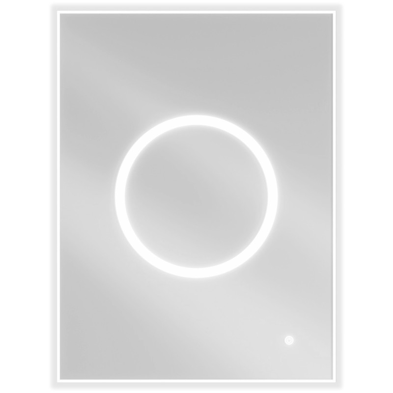 Mexen Koga lustro łazienkowe podświetlane 60 x 80 cm, LED 6000K, antypara - 9821-060-080-611-00