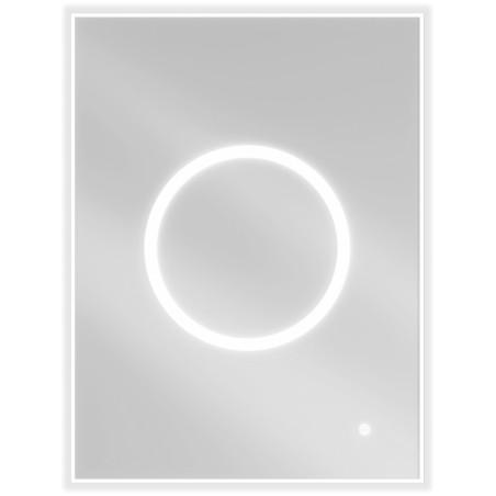 Mexen Koga lustro łazienkowe podświetlane 60 x 80 cm, LED 6000K, antypara - 9821-060-080-611-00