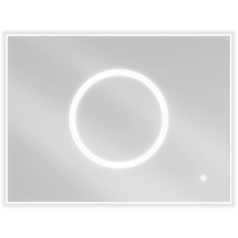 Mexen Koga lustro łazienkowe podświetlane 80 x 60 cm, LED 6000K, antypara - 9821-080-060-611-00