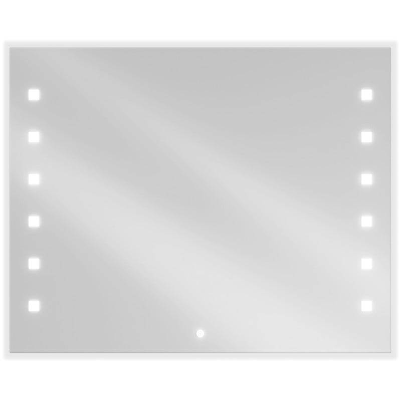 Mexen Ner lustro łazienkowe podświetlane 100 x 80 cm, LED 6000K, antypara - 9809-100-080-611-00