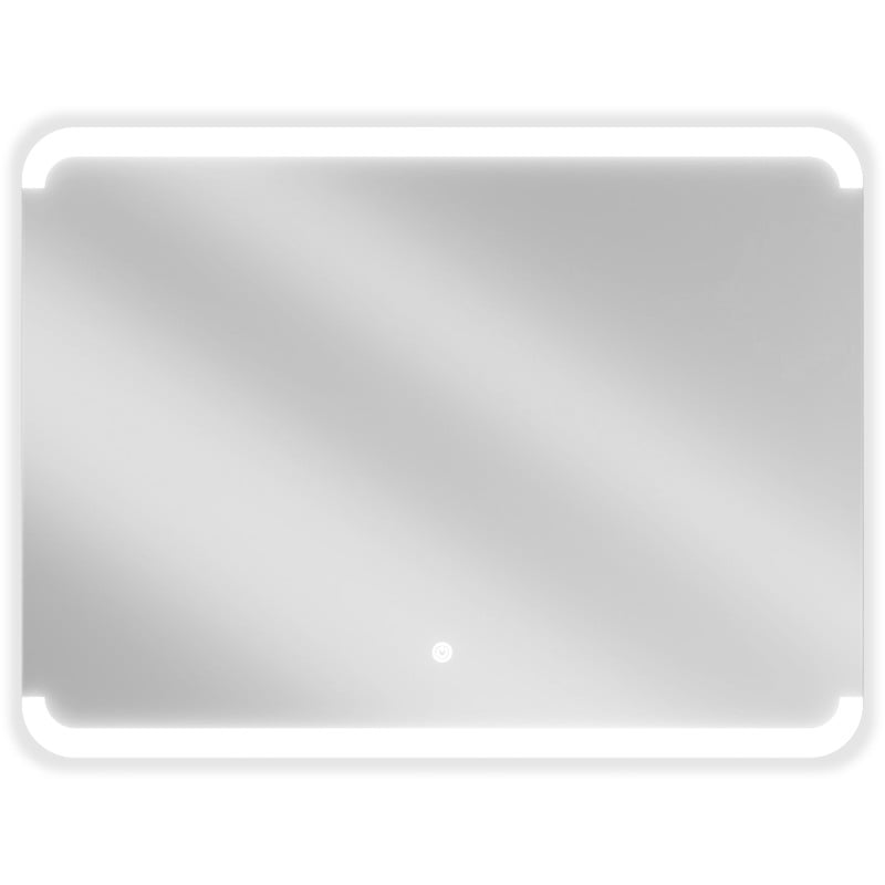 Mexen Nida lustro łazienkowe podświetlane 80 x 60 cm, LED 6000K, antypara - 9806-080-060-611-00